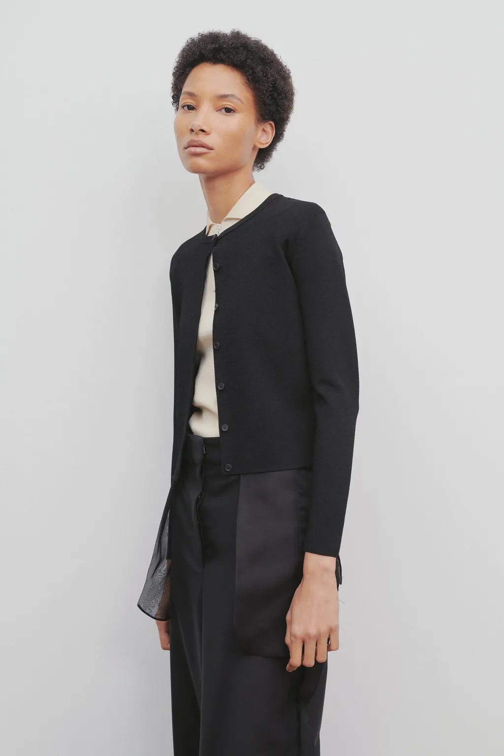 Long-Sleeve Cardigan