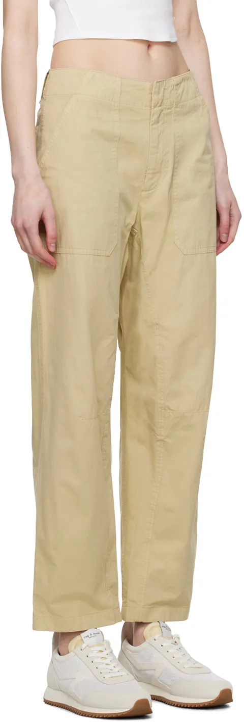 Belt-Loop Casual Pants