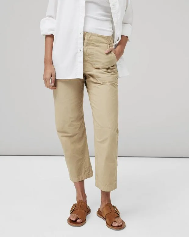 Belt-Loop Casual Pants