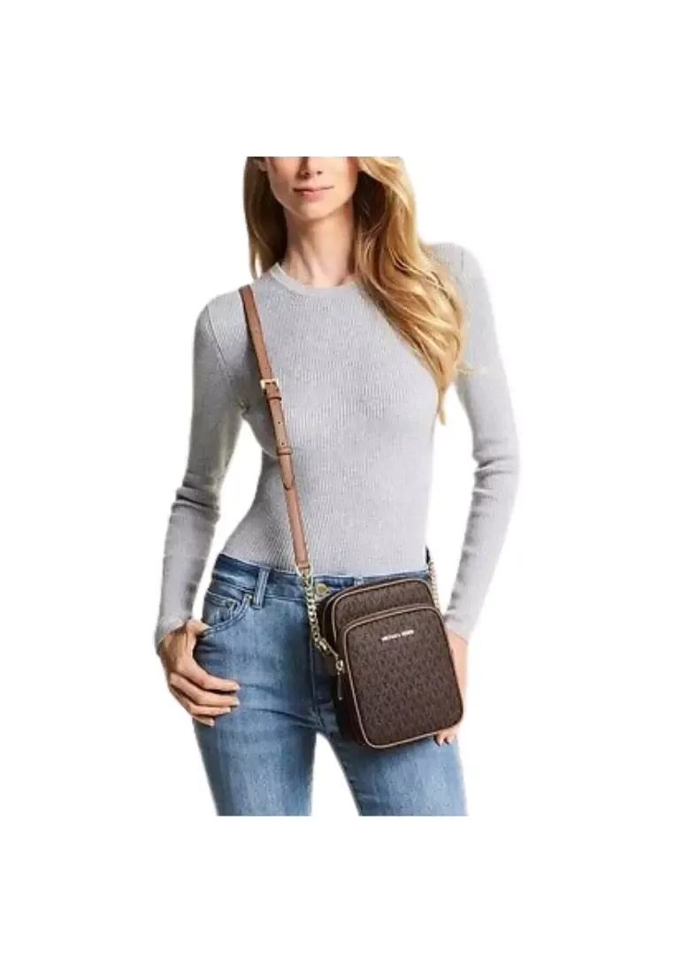 Medium Jet Set Logo Satchel
