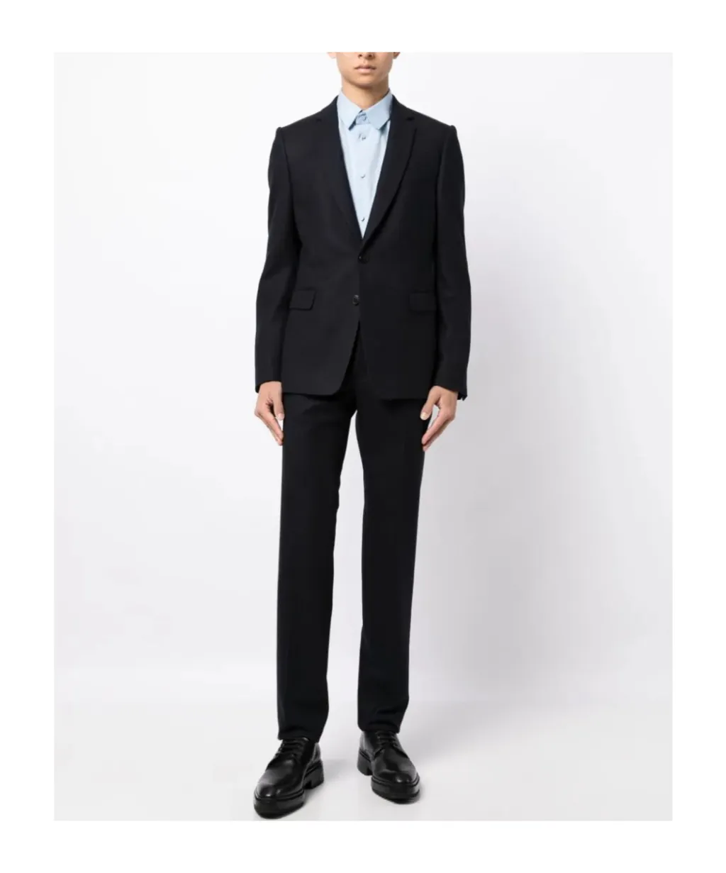 Lapel Long-Sleeved Suit Set