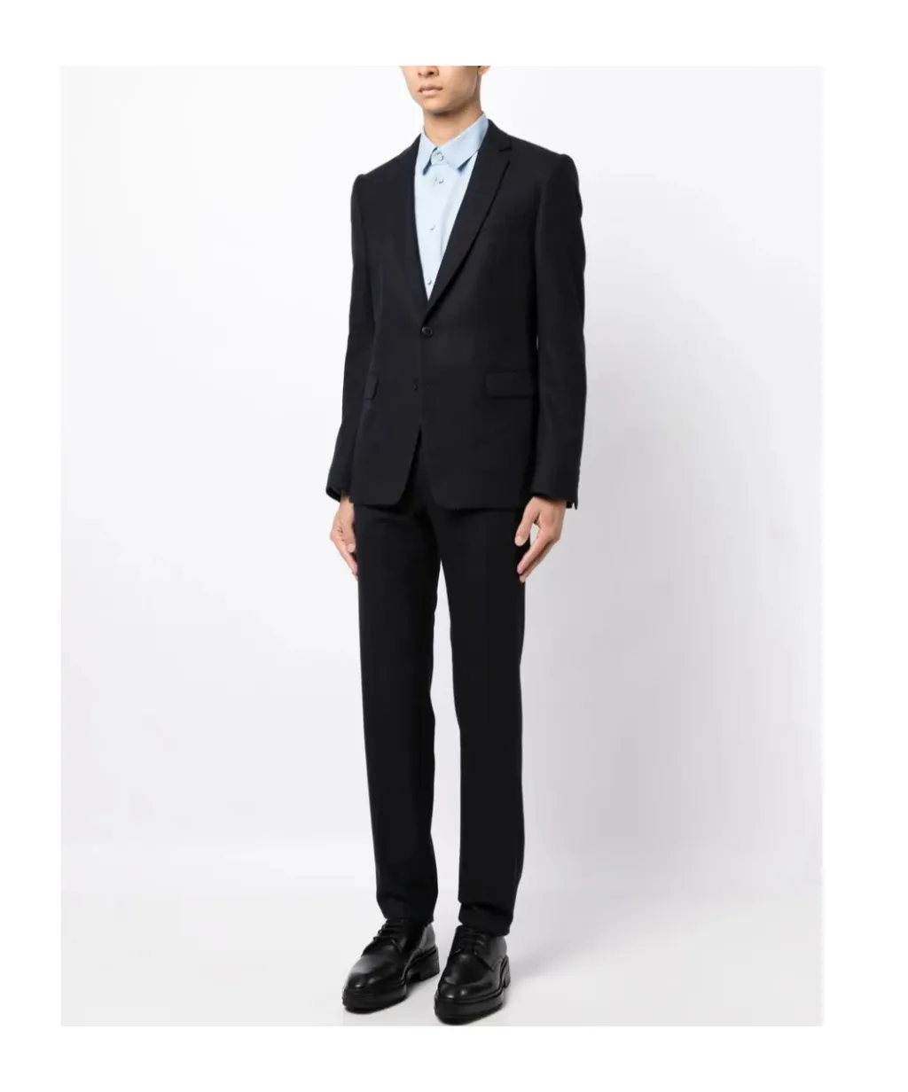 Lapel Long-Sleeved Suit Set