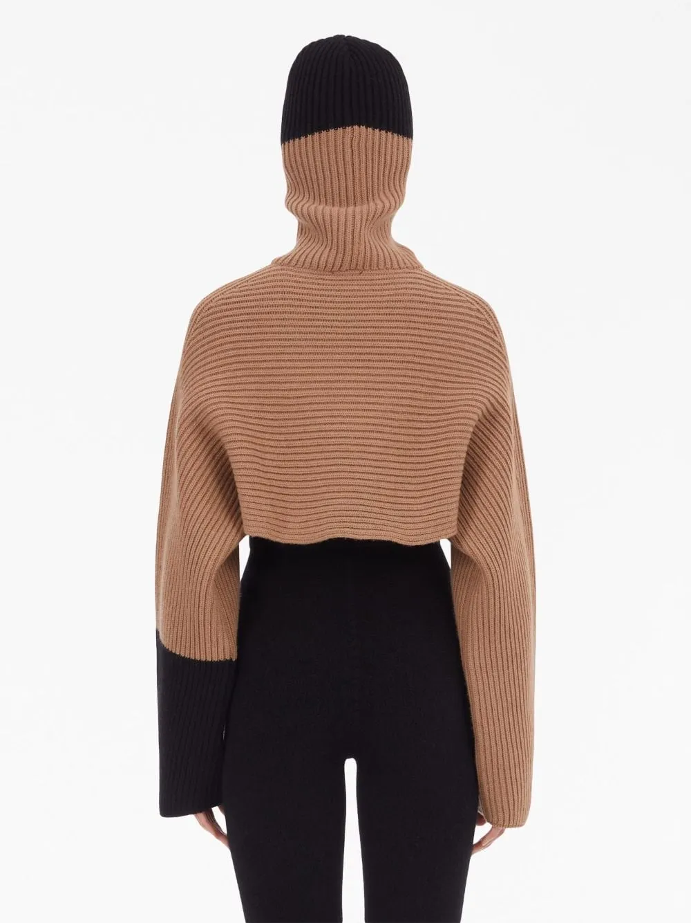 Hooded Knitted Sweater