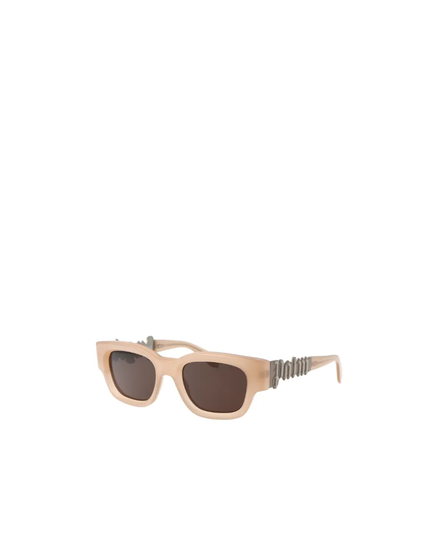 Palm Angels Posey Rectangular-Frame Sunglasses