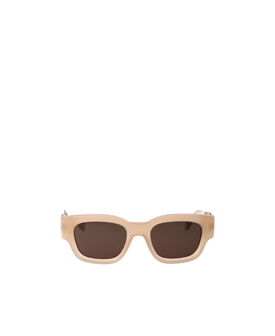 Palm Angels Posey Rectangular-Frame Sunglasses