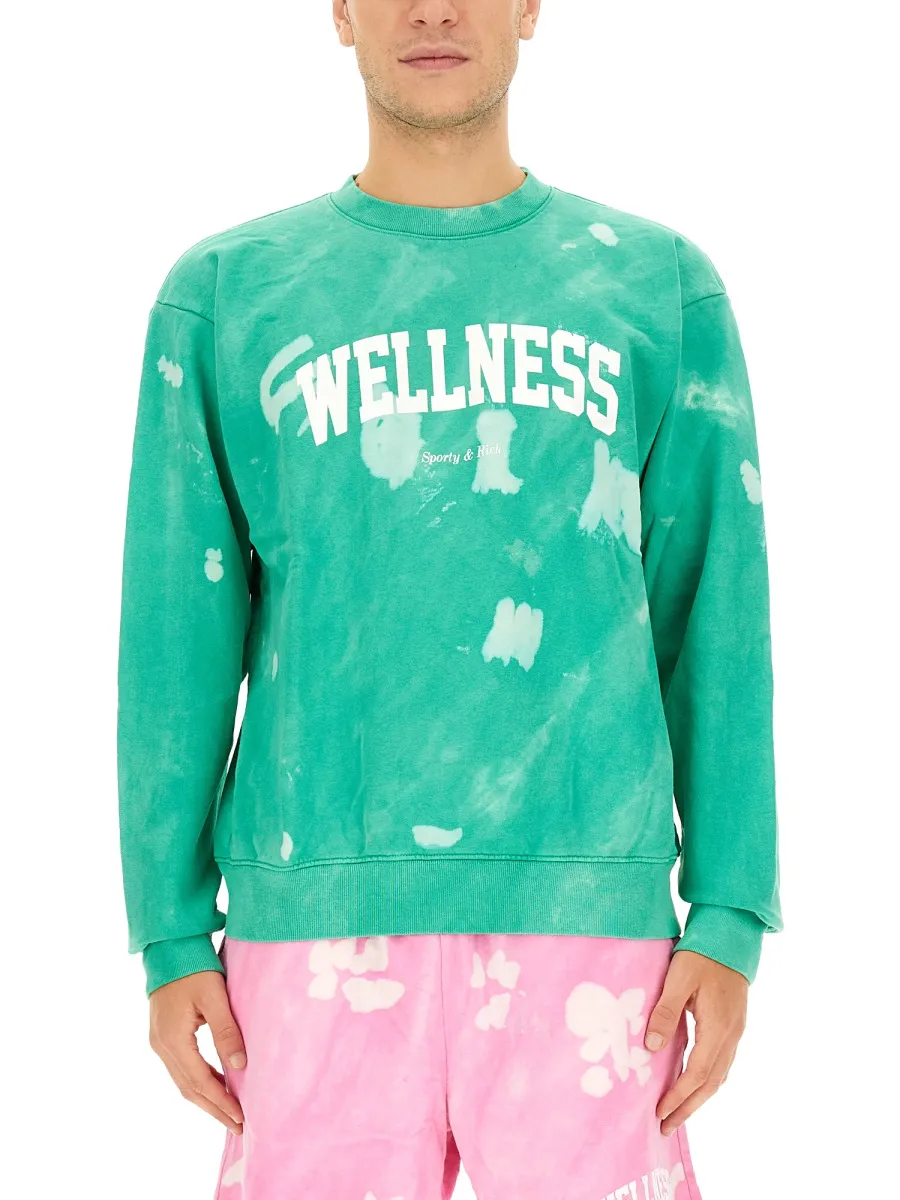 Wellness Tie-Dye Sweatshirt