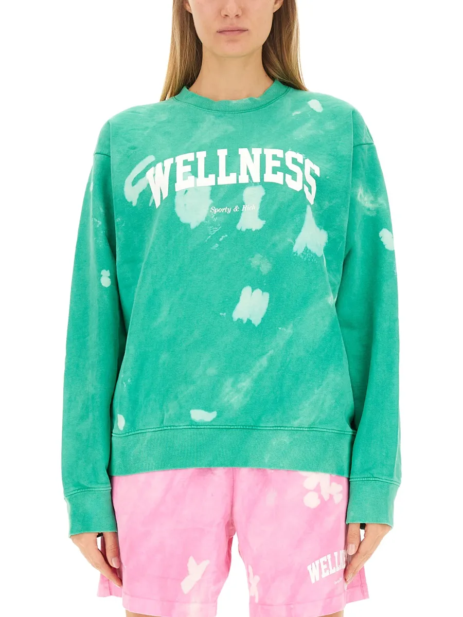 Wellness Tie-Dye Sweatshirt