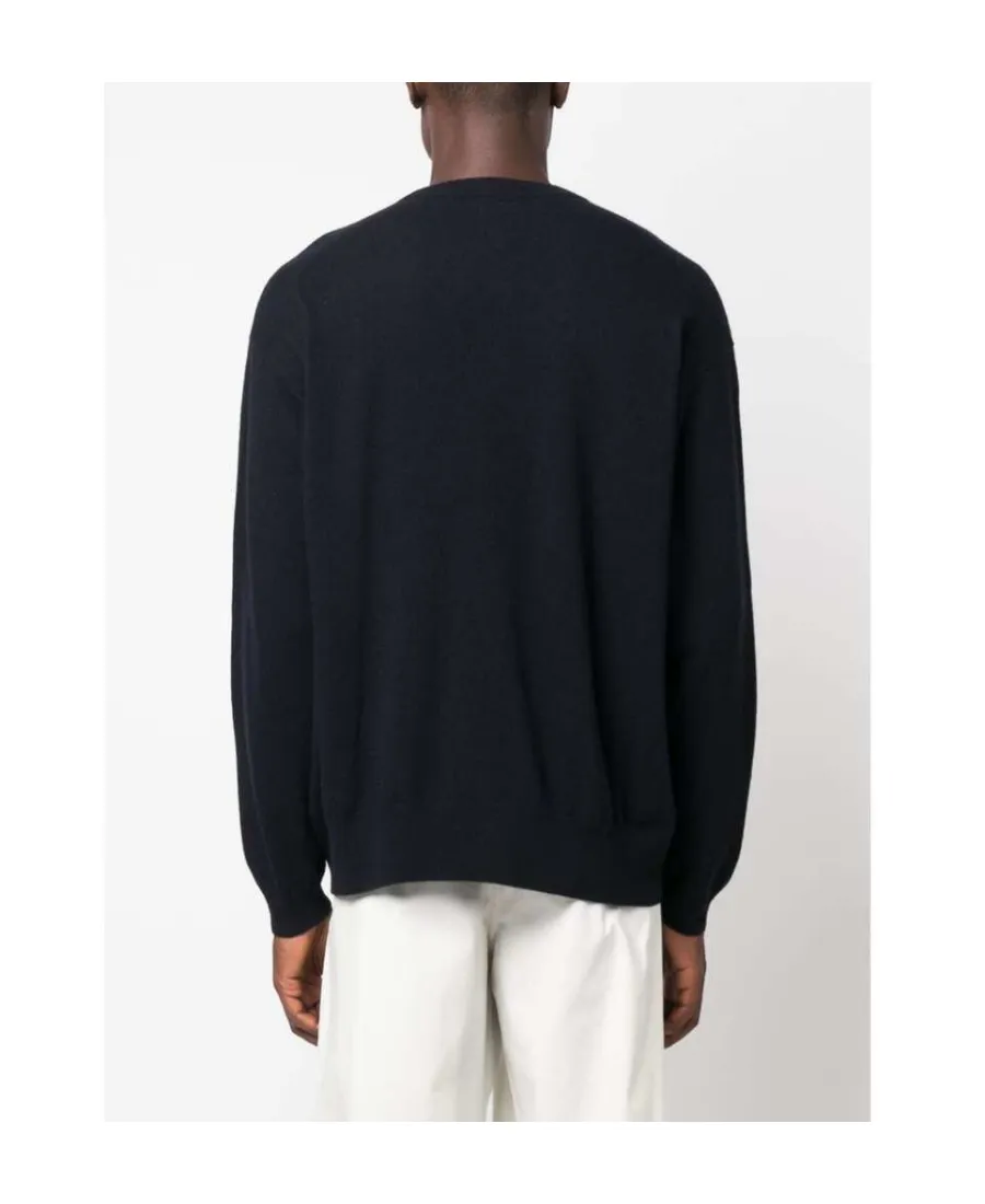 Long-Sleeved Round-Neck Sweater
