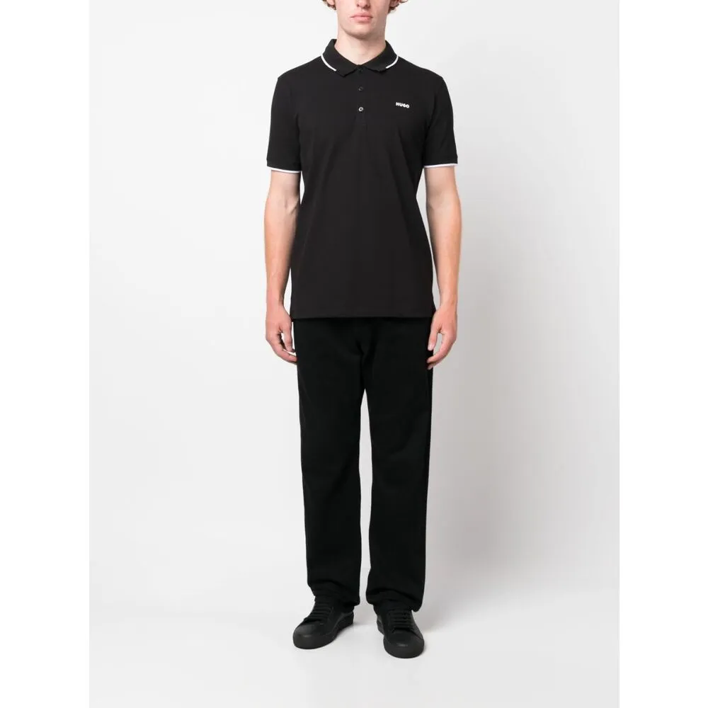 Logo-Print Cotton Polo Shirt