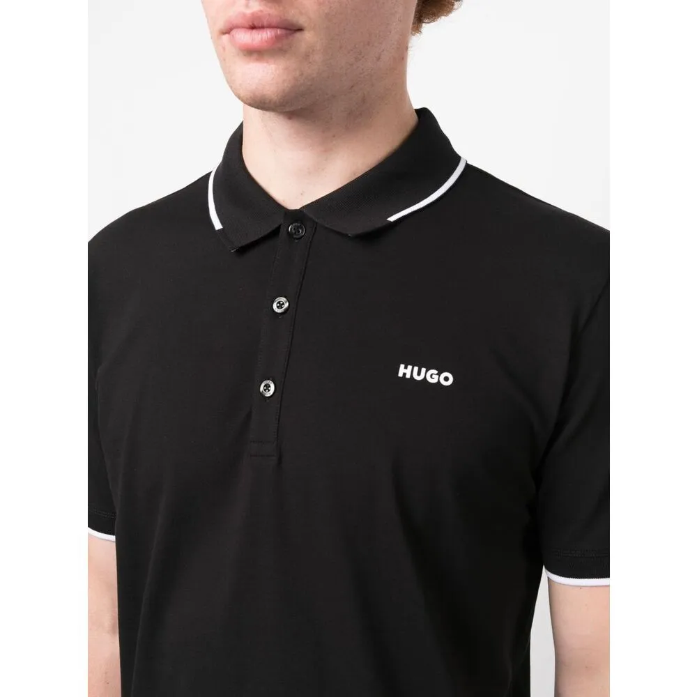 Logo-Print Cotton Polo Shirt