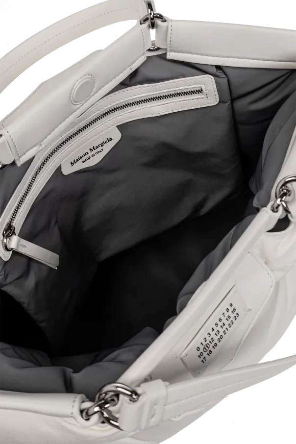 Maison Margiela Logo Patch Quilted Tote Bag