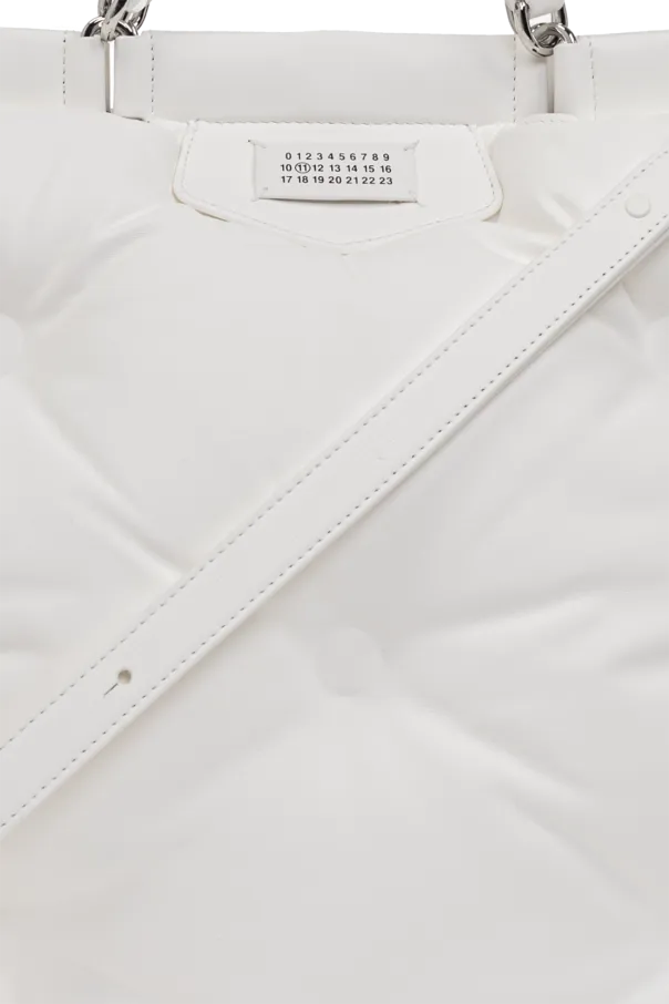 Maison Margiela Logo Patch Quilted Tote Bag