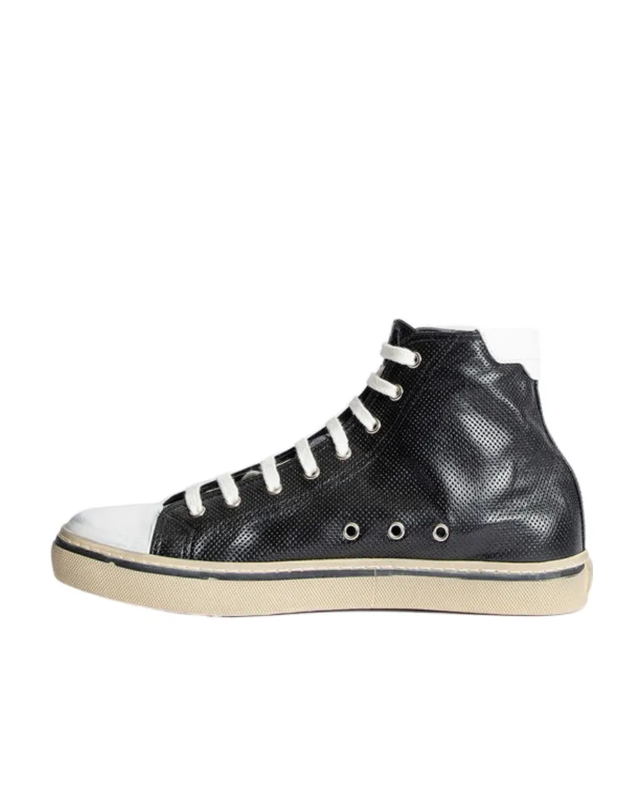 Saint Laurent Malibu Lace-Up Sneakers