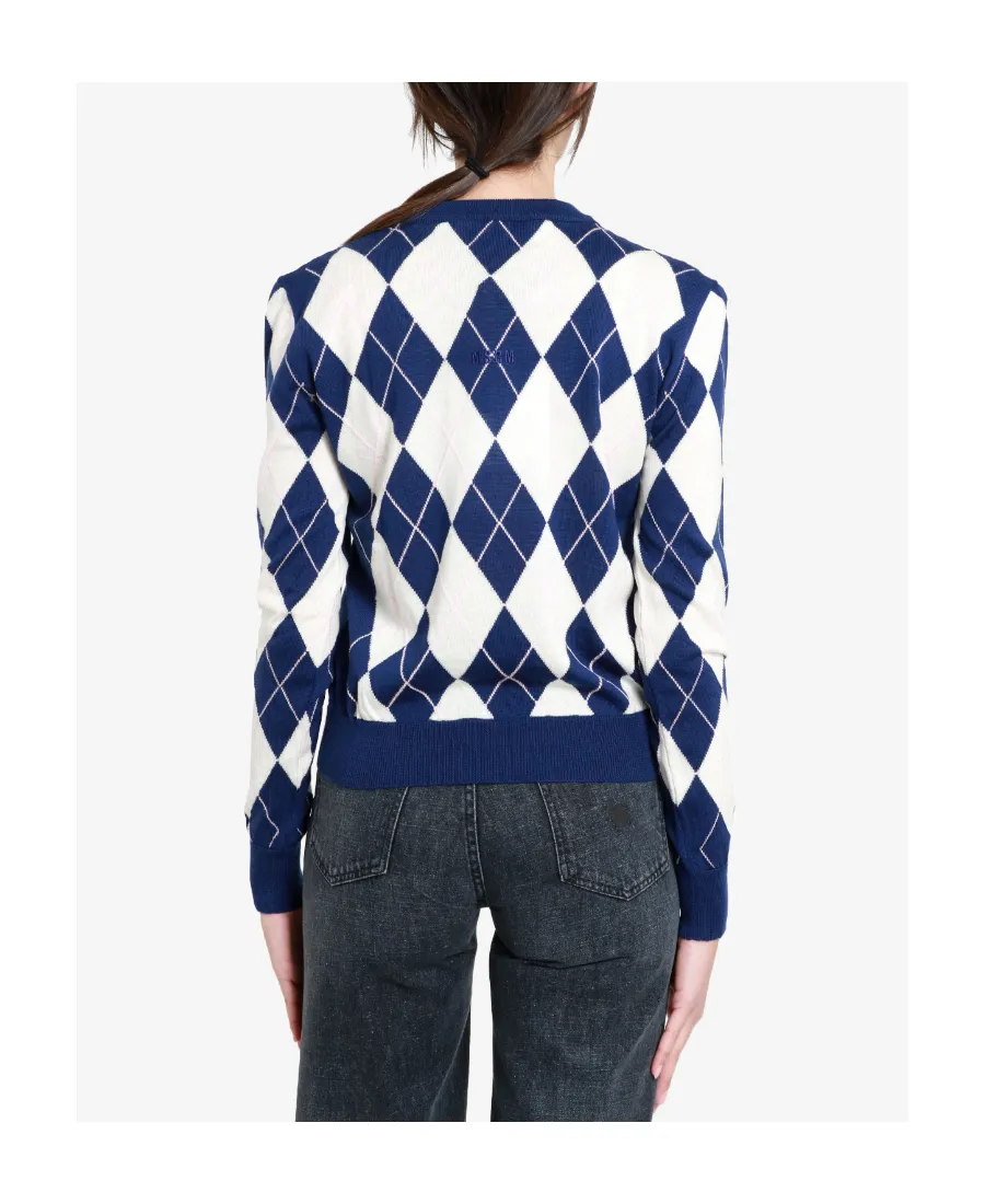 Crew-Neck Virgin-Wool Jumper