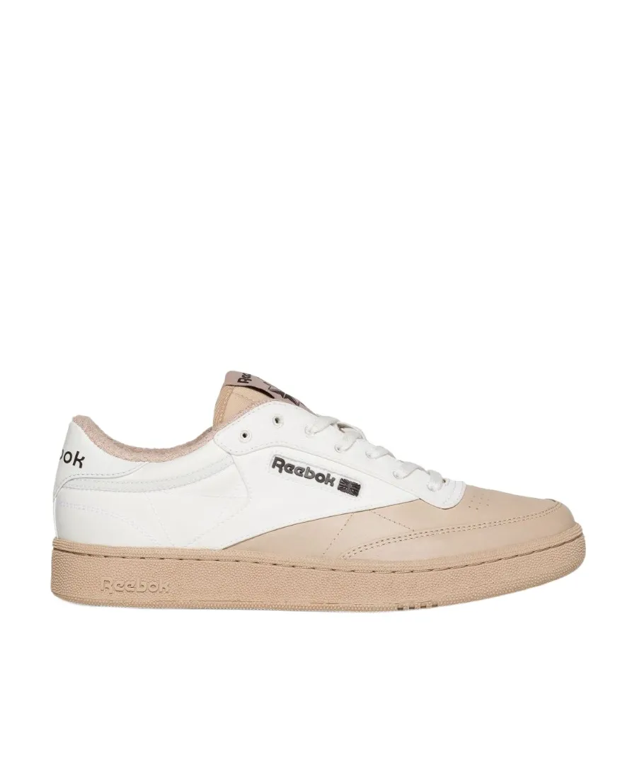 Logo-Patch Leather Sneakers