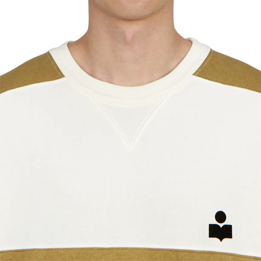 Meyoan Striped Logo Sweatshirt