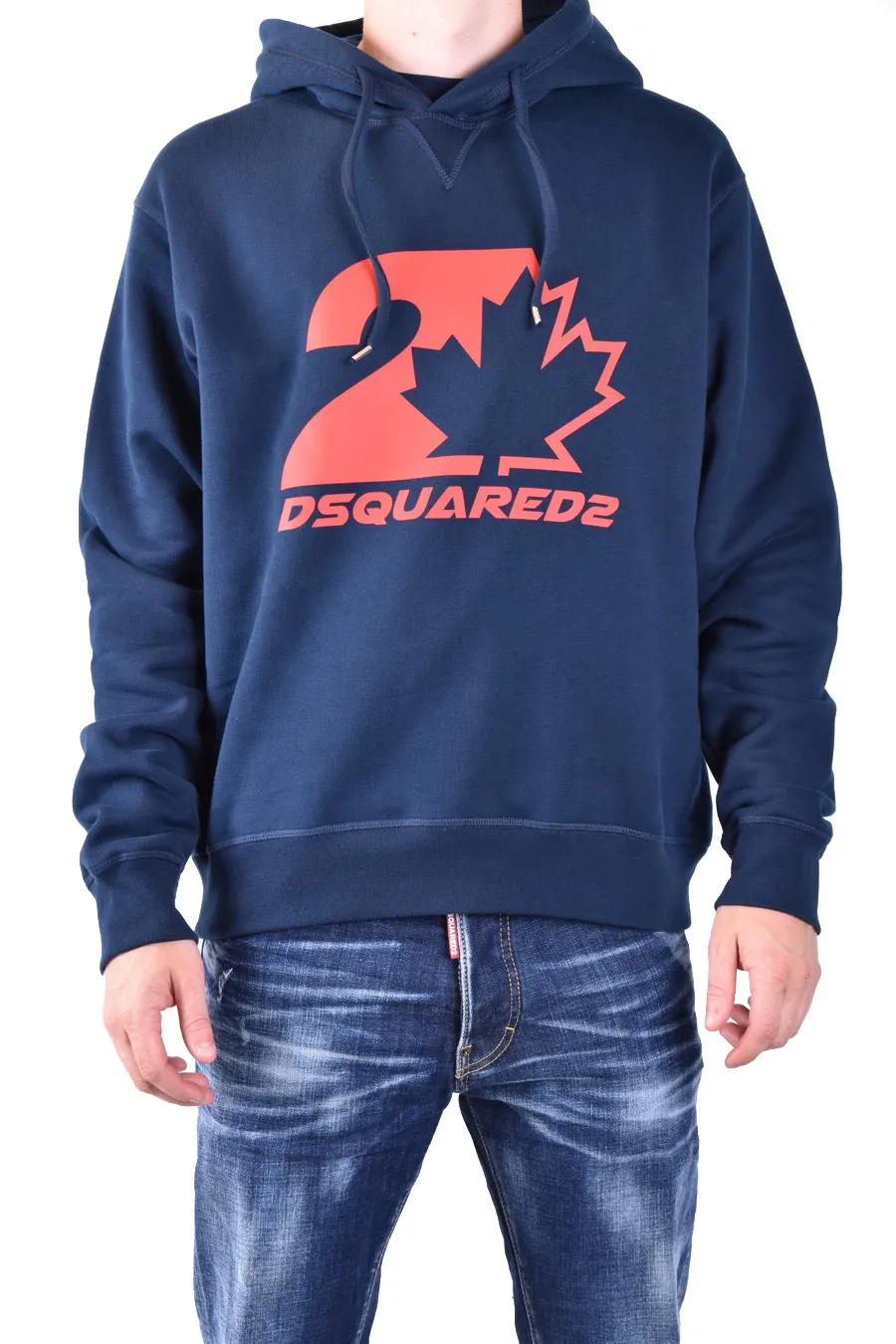 Dsquared2 Logo-Printed Drawstring Hoodie