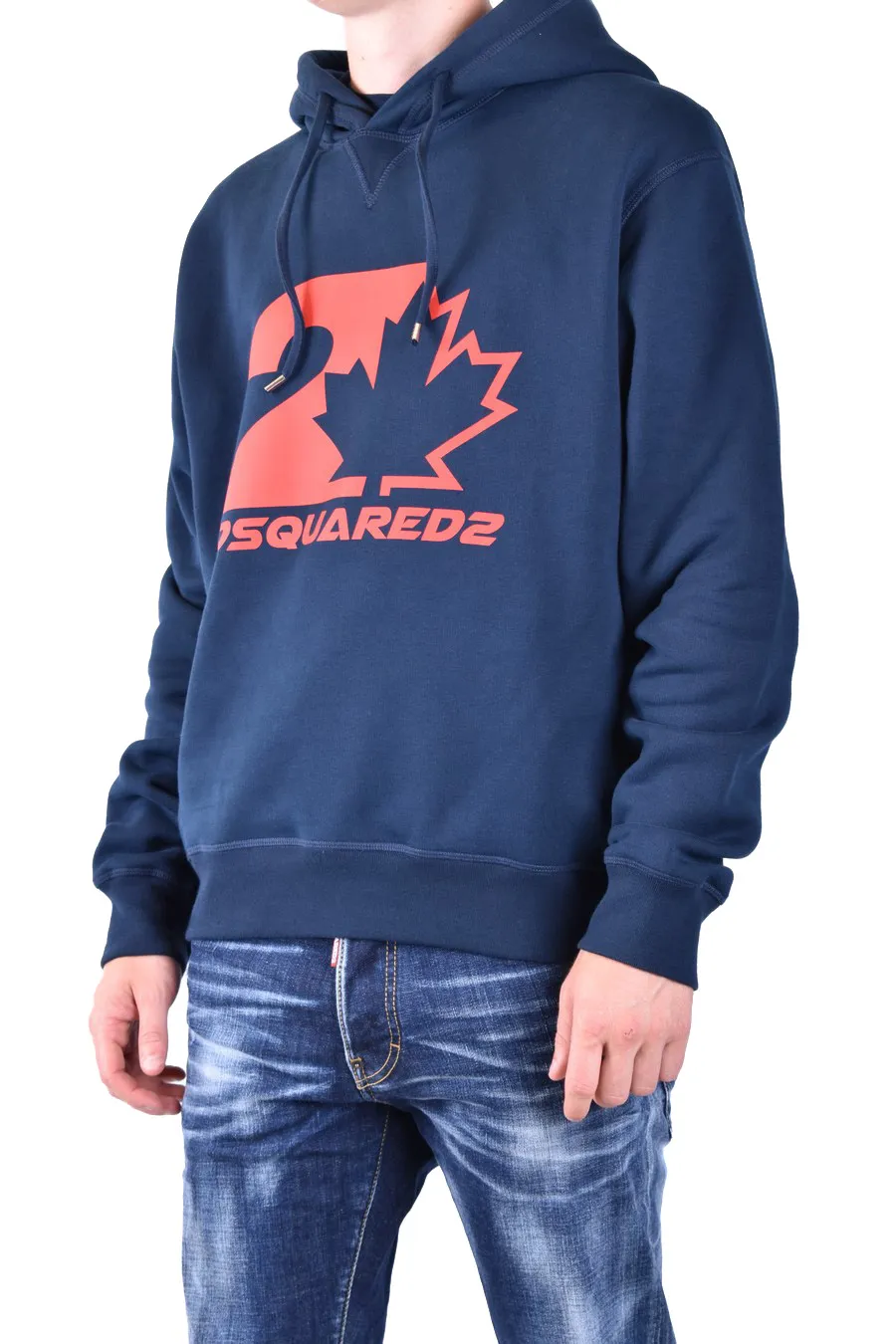 Dsquared2 Logo-Printed Drawstring Hoodie