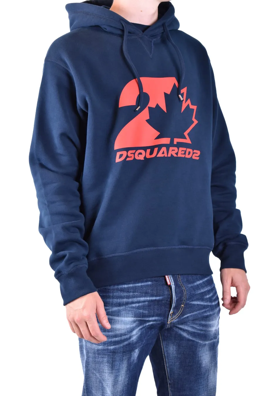 Dsquared2 Logo-Printed Drawstring Hoodie