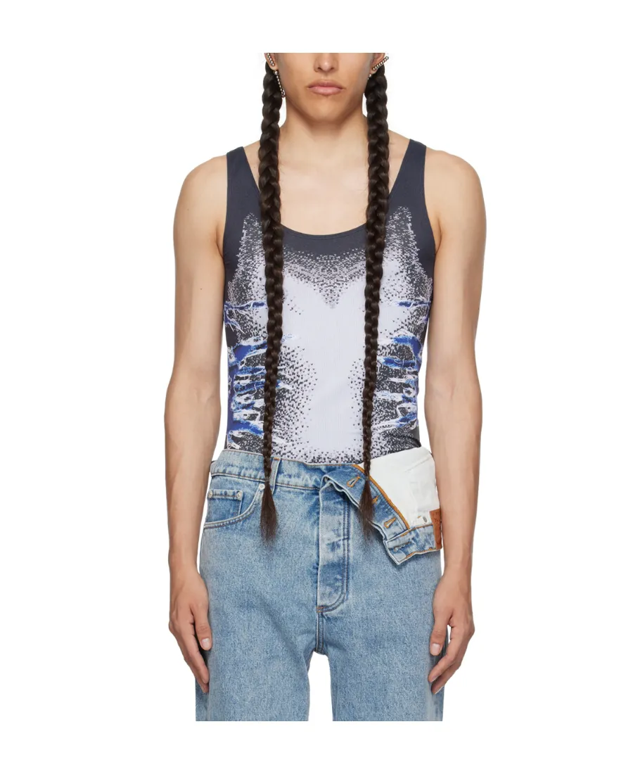 Whisker-Print Top