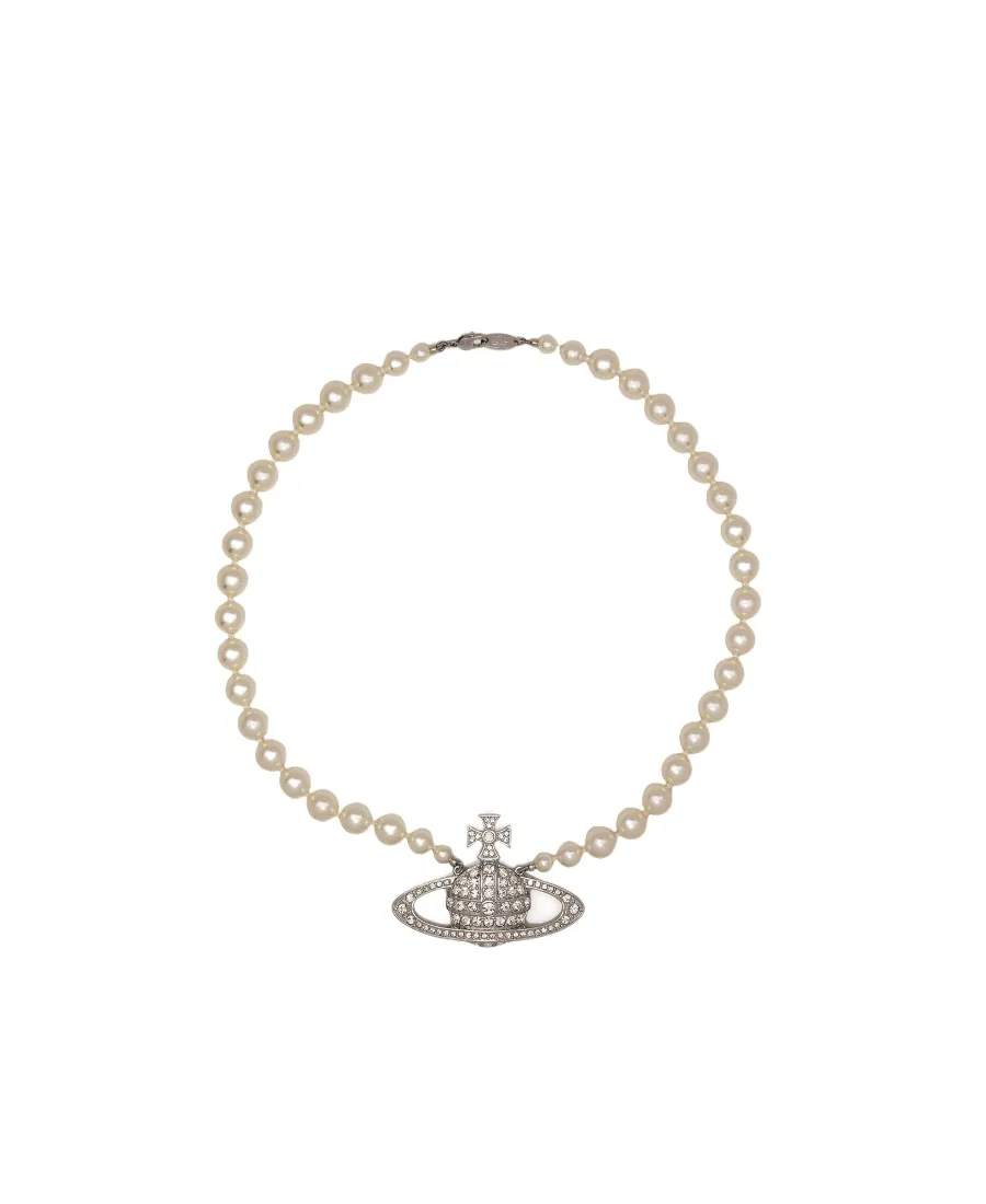 Vivienne Westwood Orb-Charm Embellished Necklace
