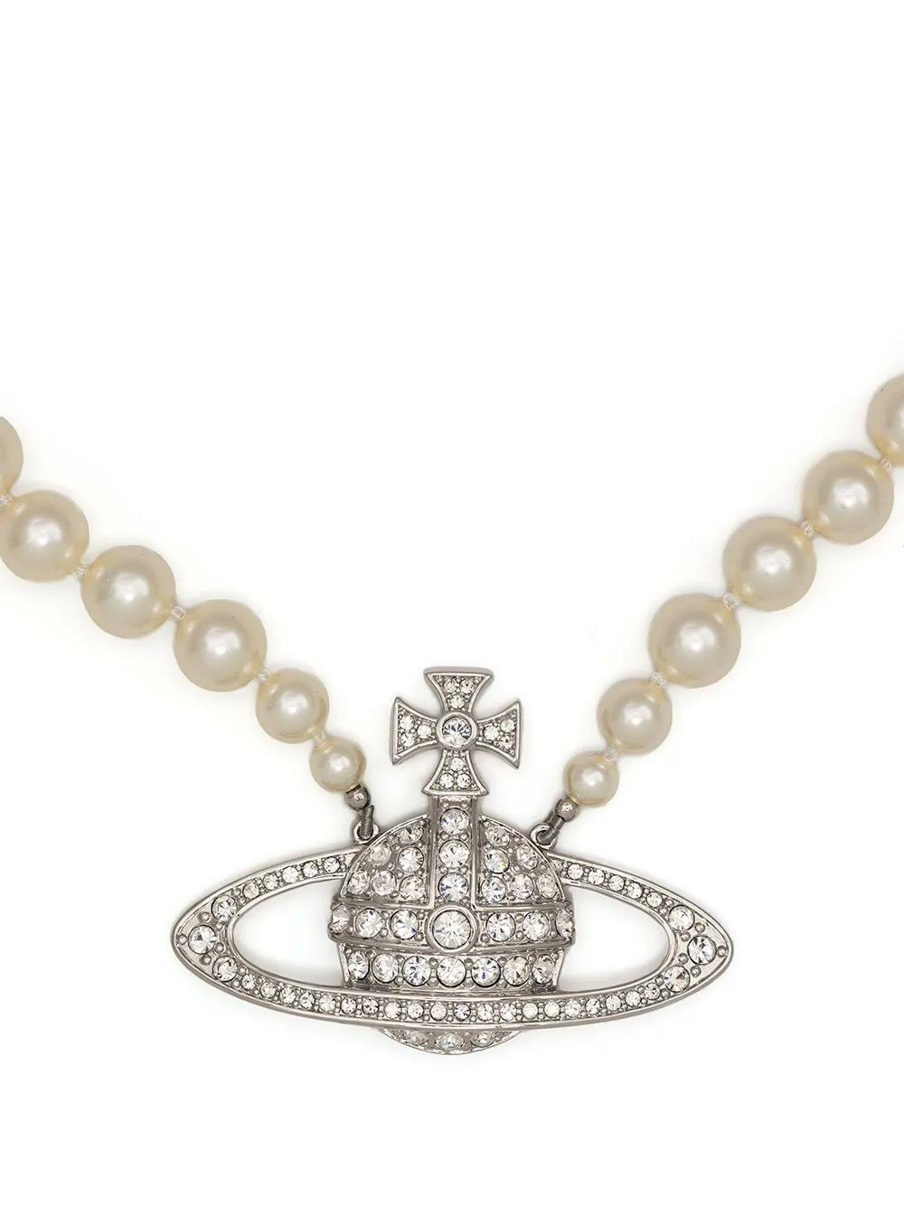 Vivienne Westwood Orb-Charm Embellished Necklace