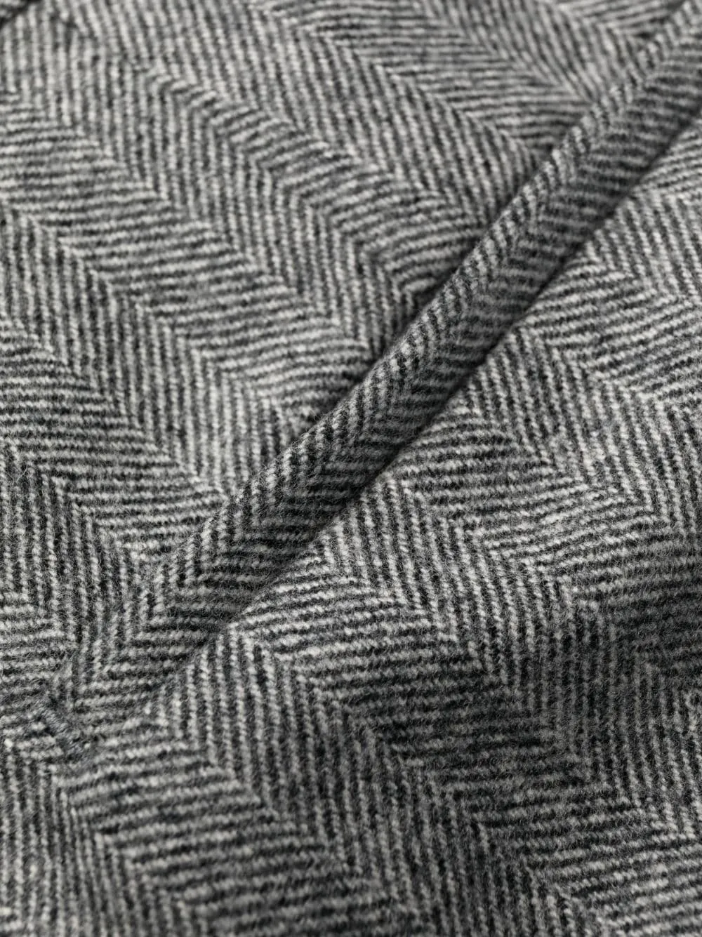 Pressed-Crease Virgin Wool Trousers