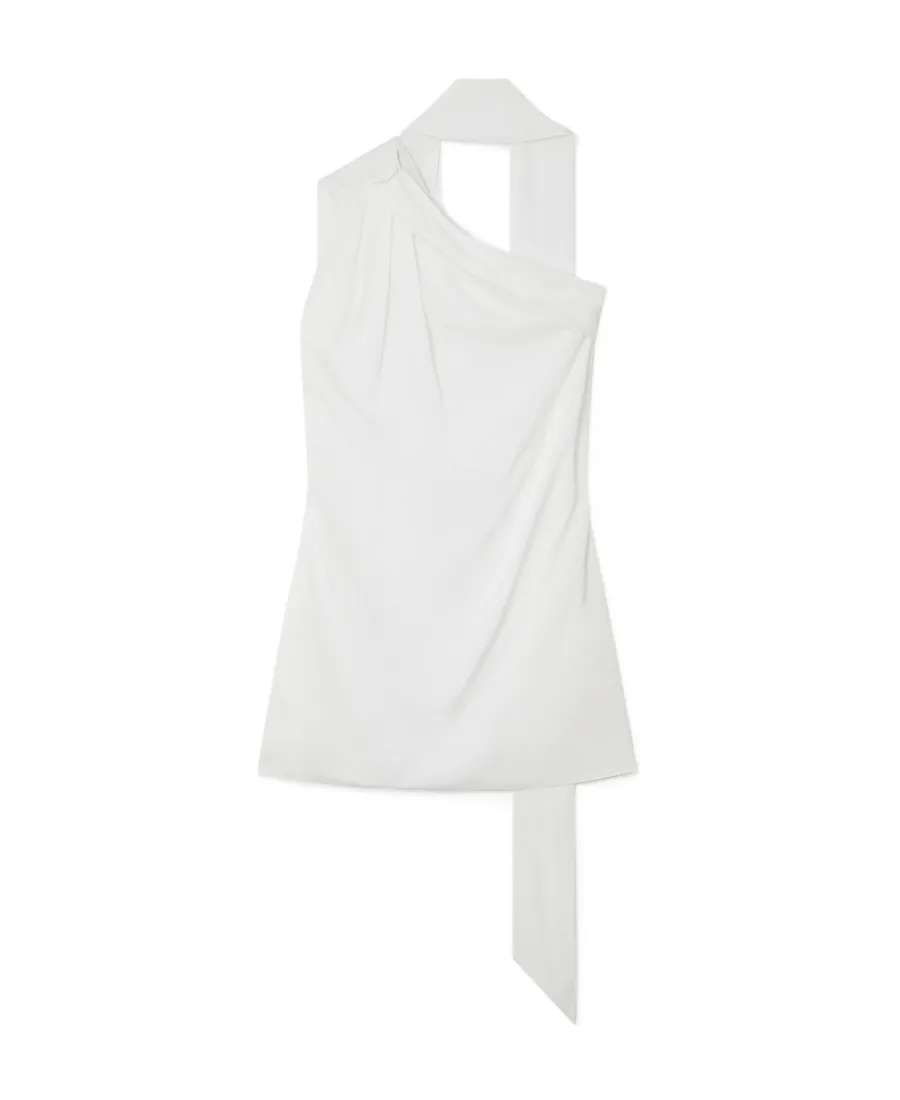 Stella Mccartney Scarf Detailed One-Shoulder Top