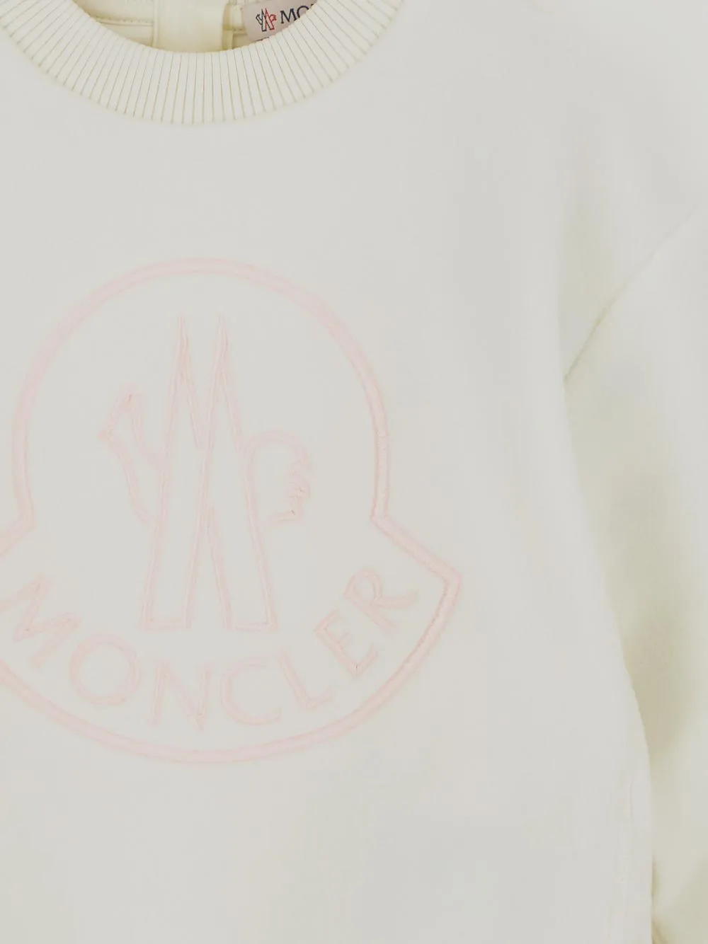 Moncler Enfant Logo Embroidered Crewneck Sweatshirt