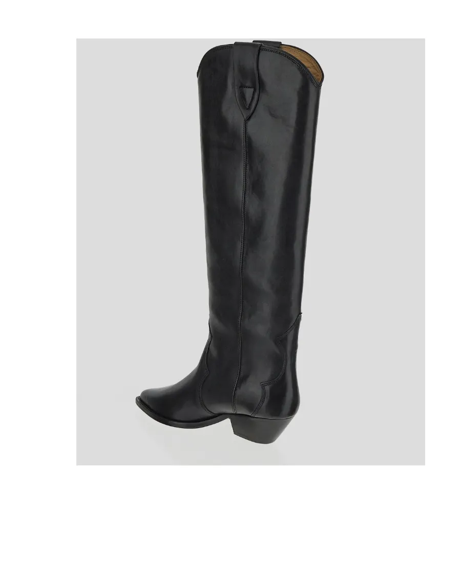 40Mm Pointed-Toe Cowboy Boots