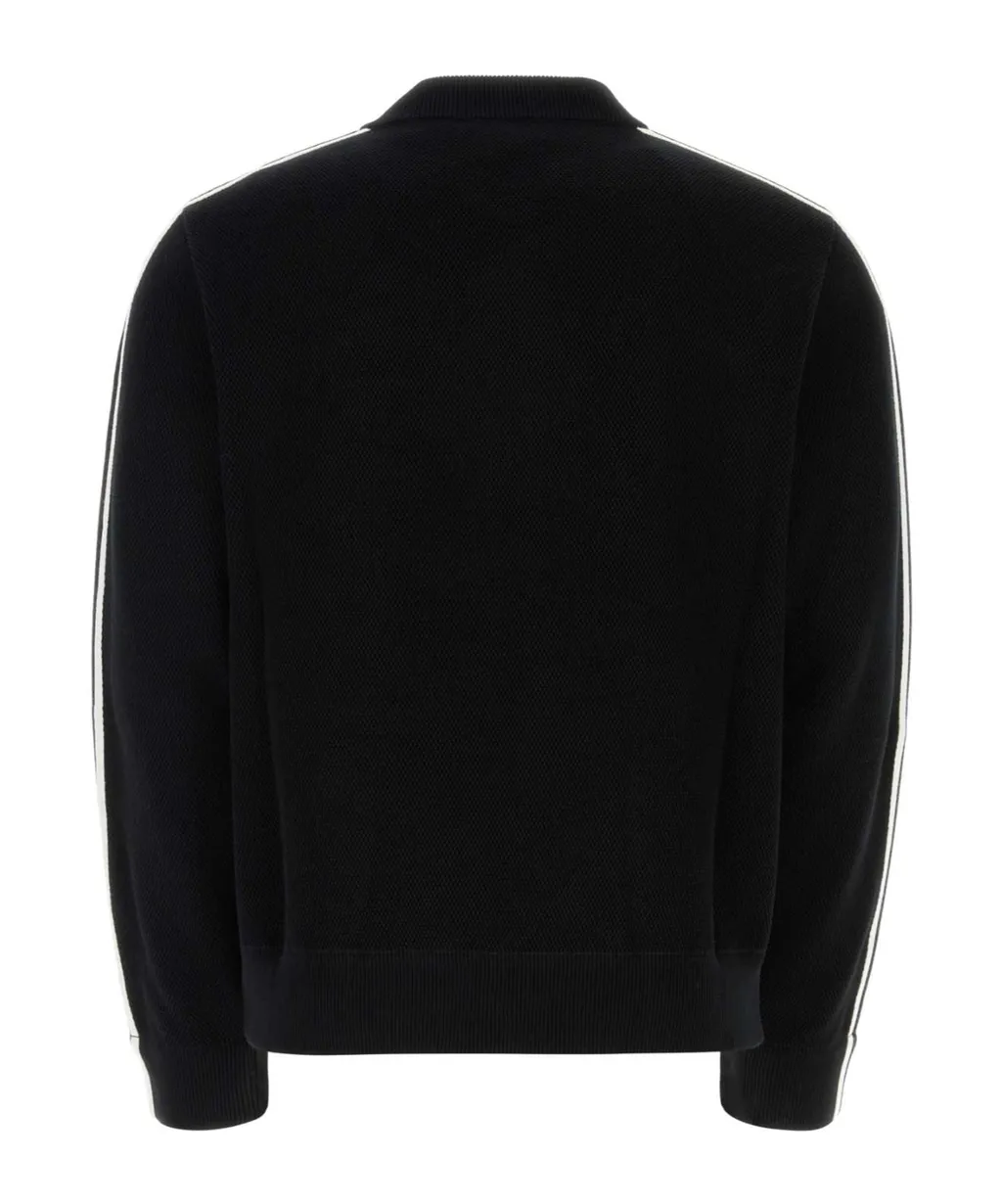 Dsquared2 Logo-Embroidered Knitted Zipped Cardigan