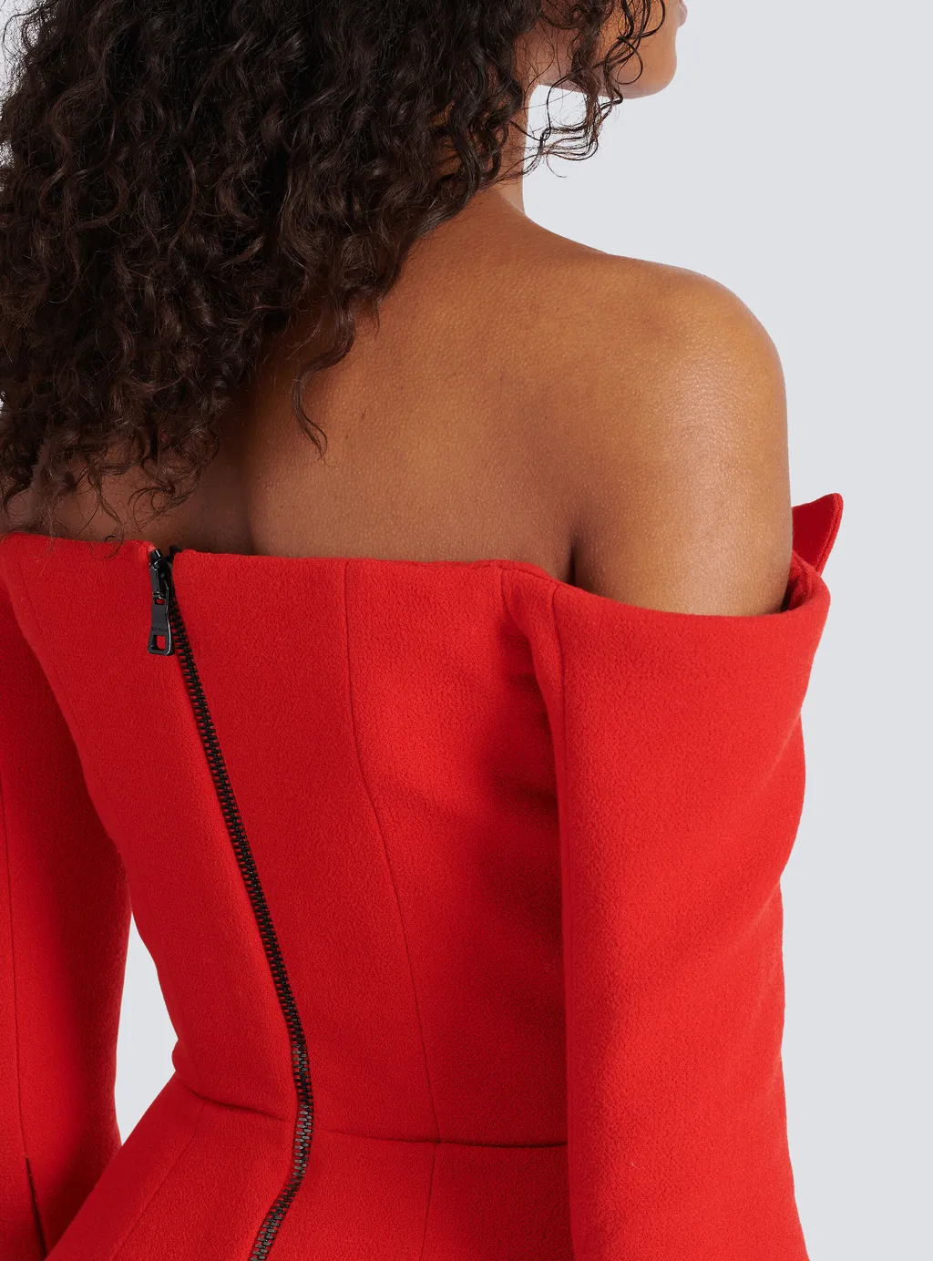 Off-The-Shoulder Peplum Top