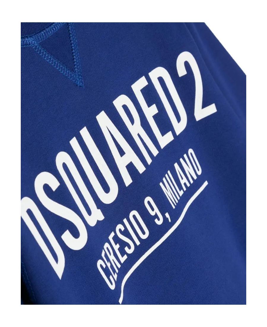 Dsquared2 Kids Logo Printed Crewneck Sweatshirt