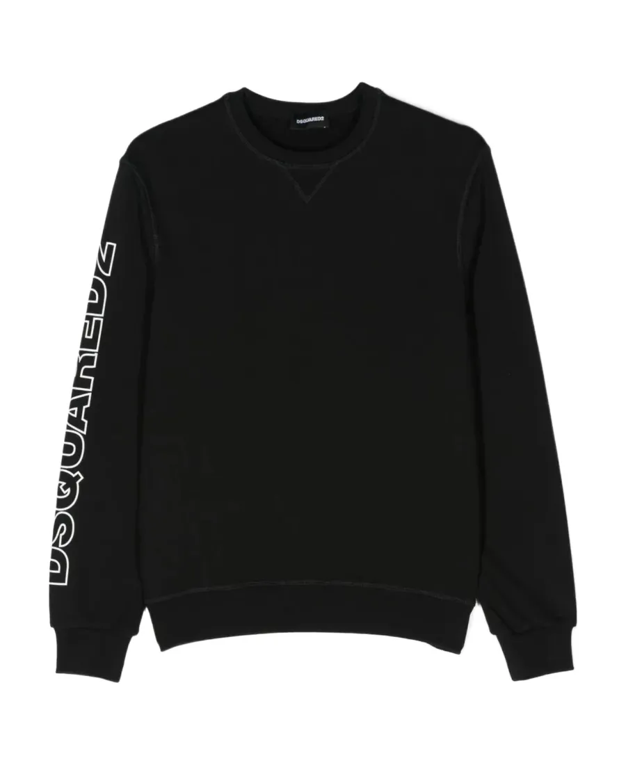 Logo-Print Cotton Sweatshirt