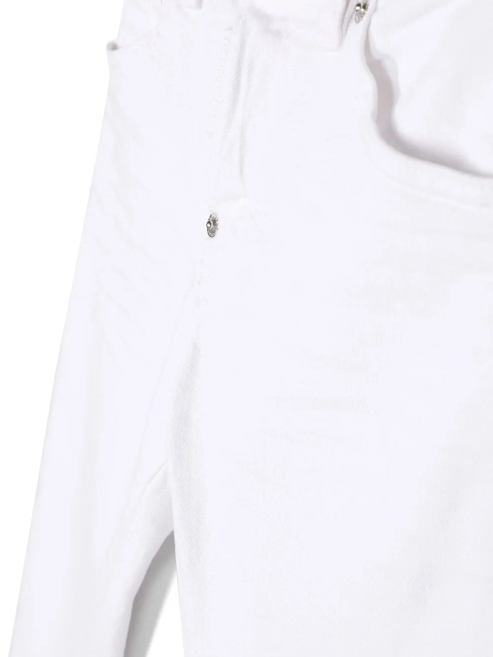 Dsquared2 Kids Mid-Rise Straight-Leg Trousers