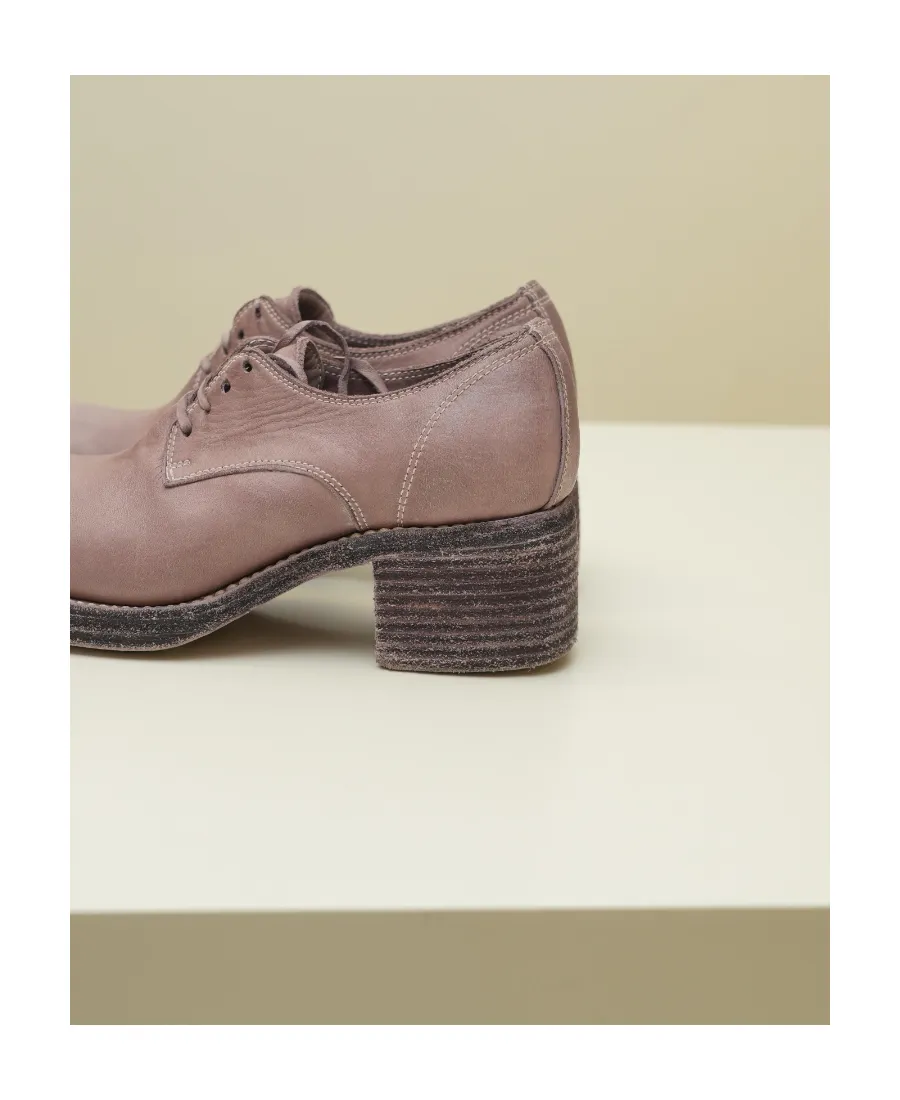 Tie Business Dress Shoes With Thick Heels