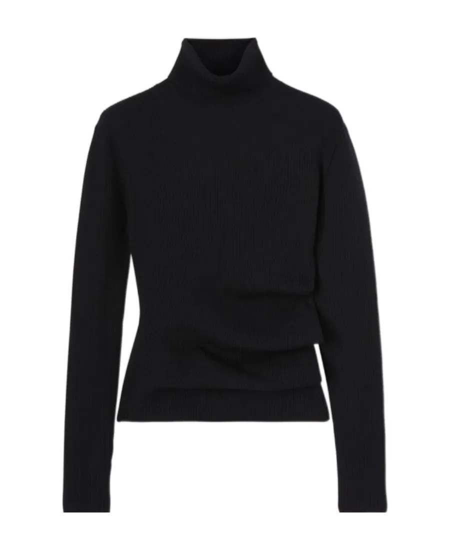 Long-Sleeved Turtleneck Sweater