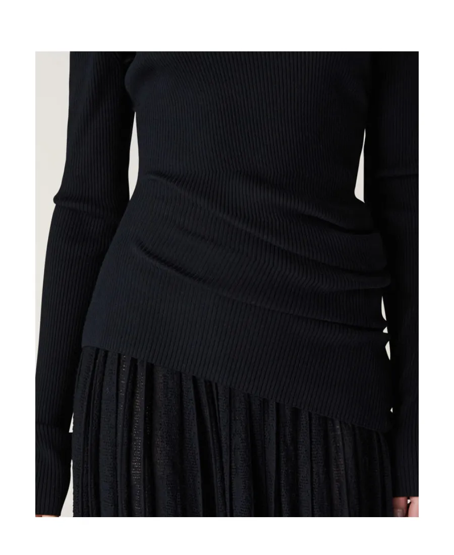 Long-Sleeved Turtleneck Sweater