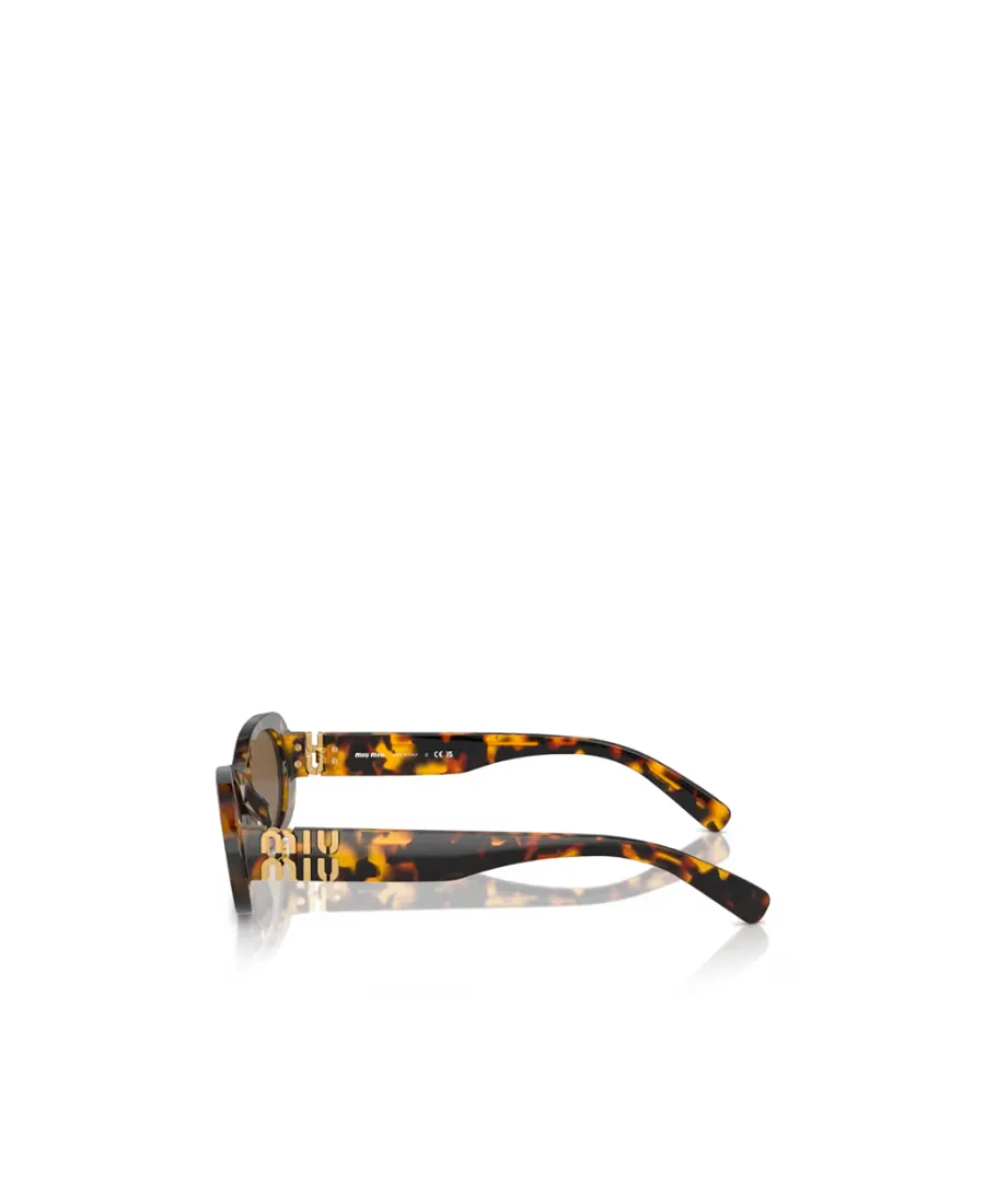Miu Miu Eyewear Oval-Frame Sunglasses