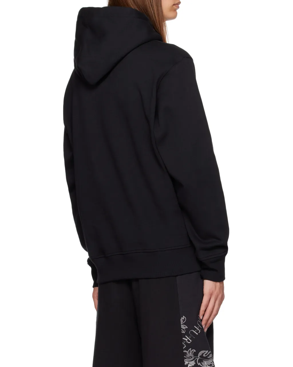 Versace Jeans Couture Graphic Printed Drawstring Hoodie