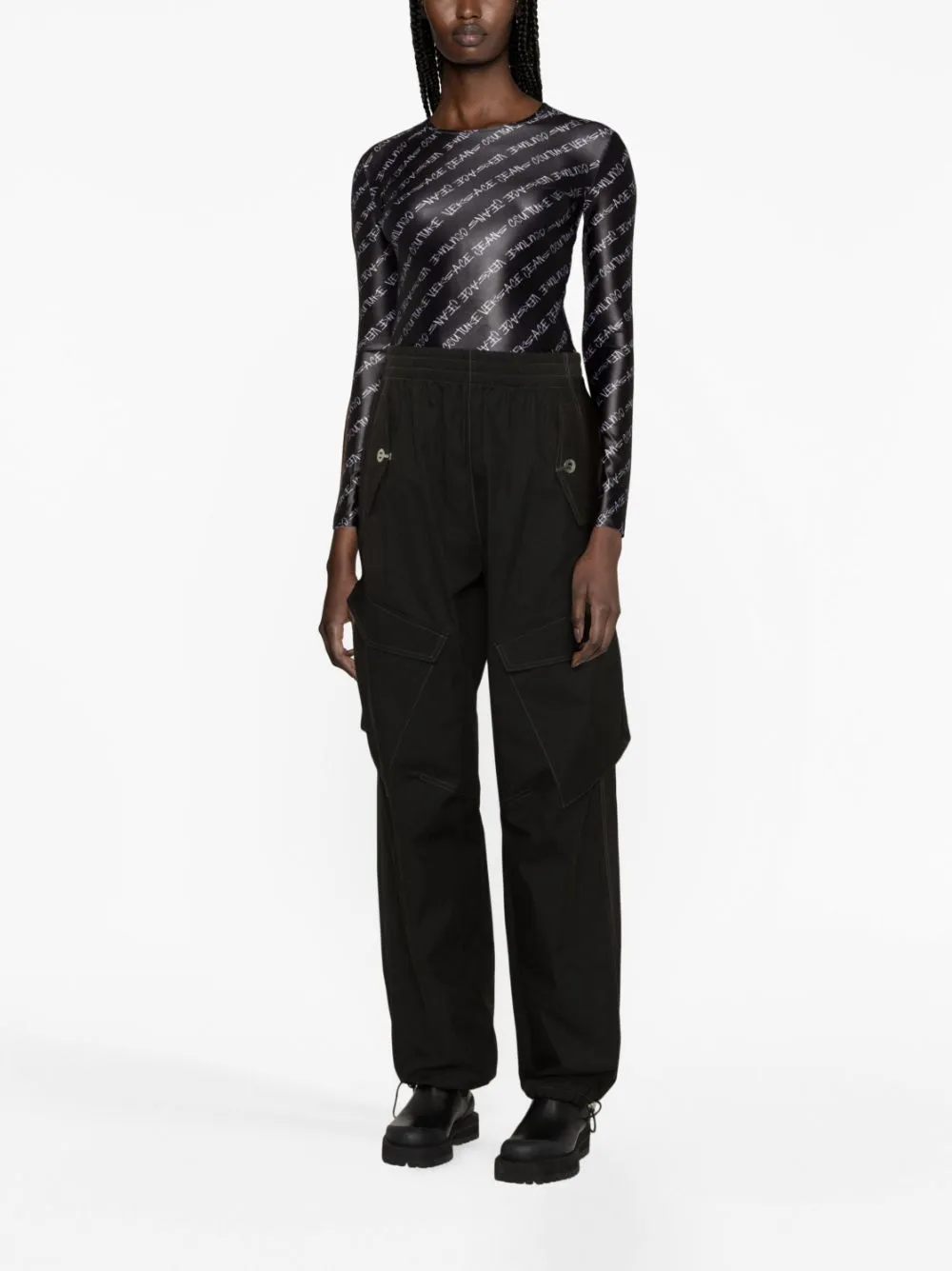 Signature-Print Bodysuit