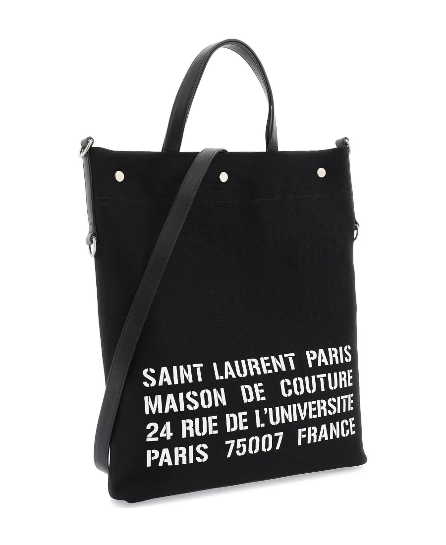 Printed Letter Shoulder Bag