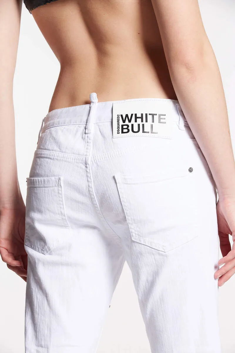 Straight-Leg Cropped Jeans