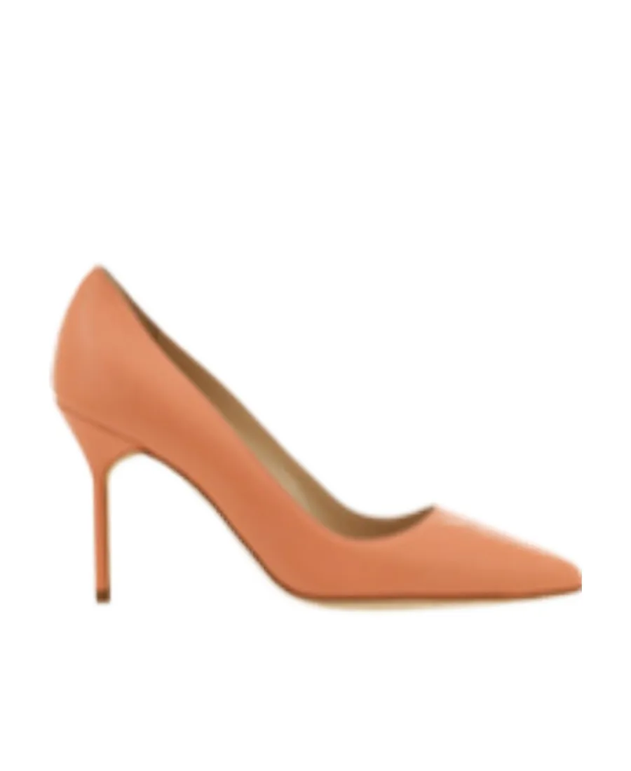 Manolo Blahnik Bb Pointed-Toe Slip-On Pumps