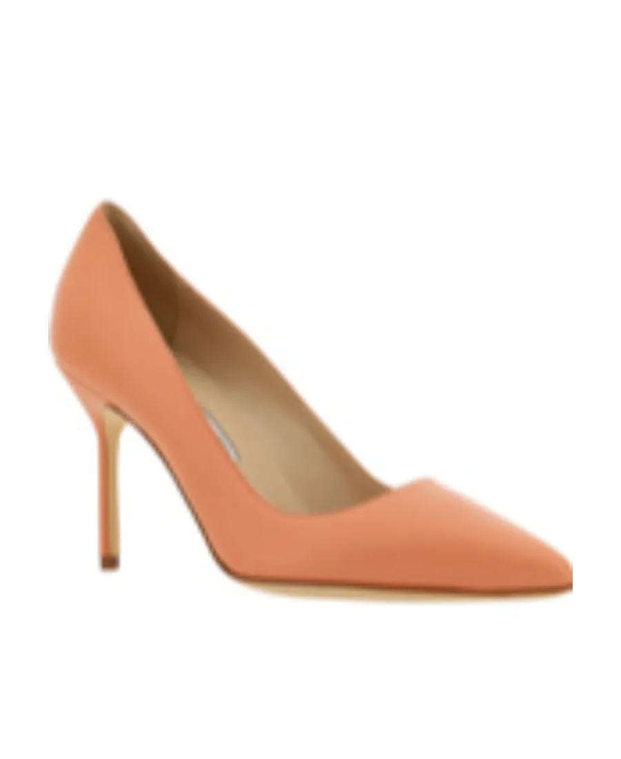Manolo Blahnik Bb Pointed-Toe Slip-On Pumps