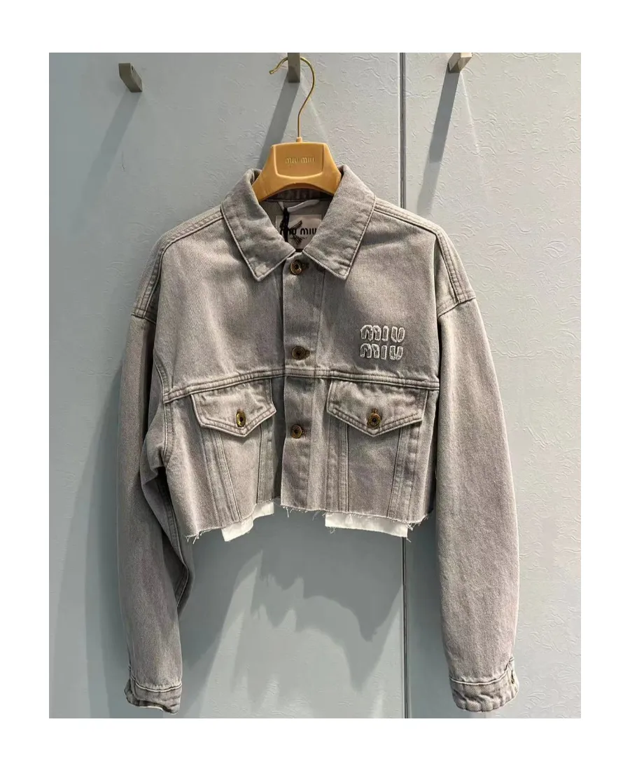 Denim Blouson Jacket