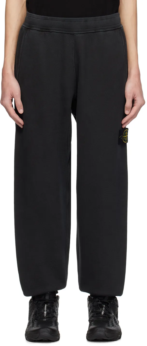 Stone Island Logo Patch Track Pants