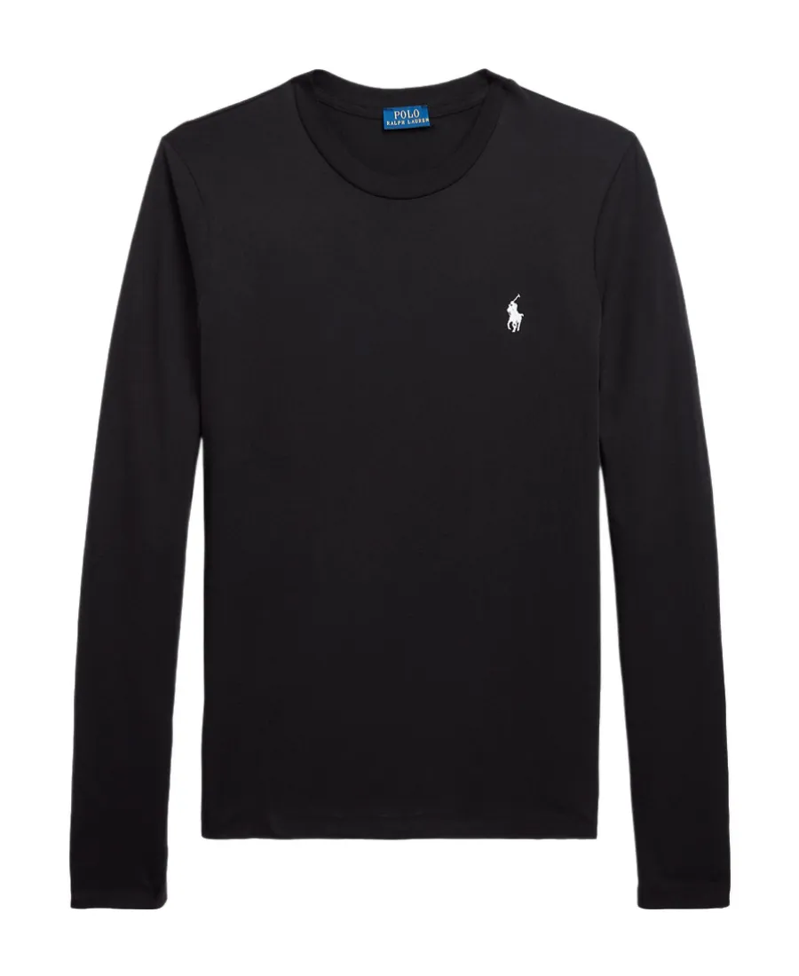 Polo Ralph Lauren Logo Embroidered Crewneck T-Shirt