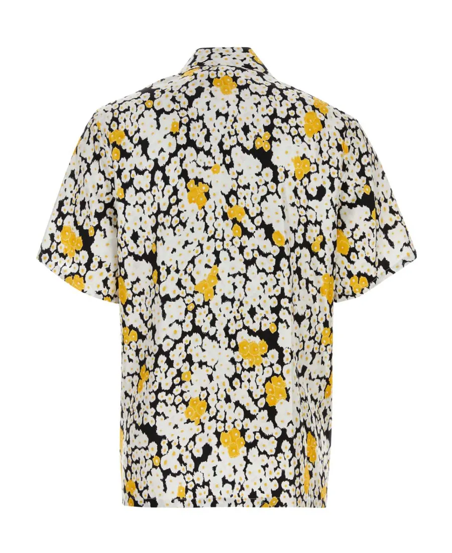 Lanvin Straight Hem Printed Shirt