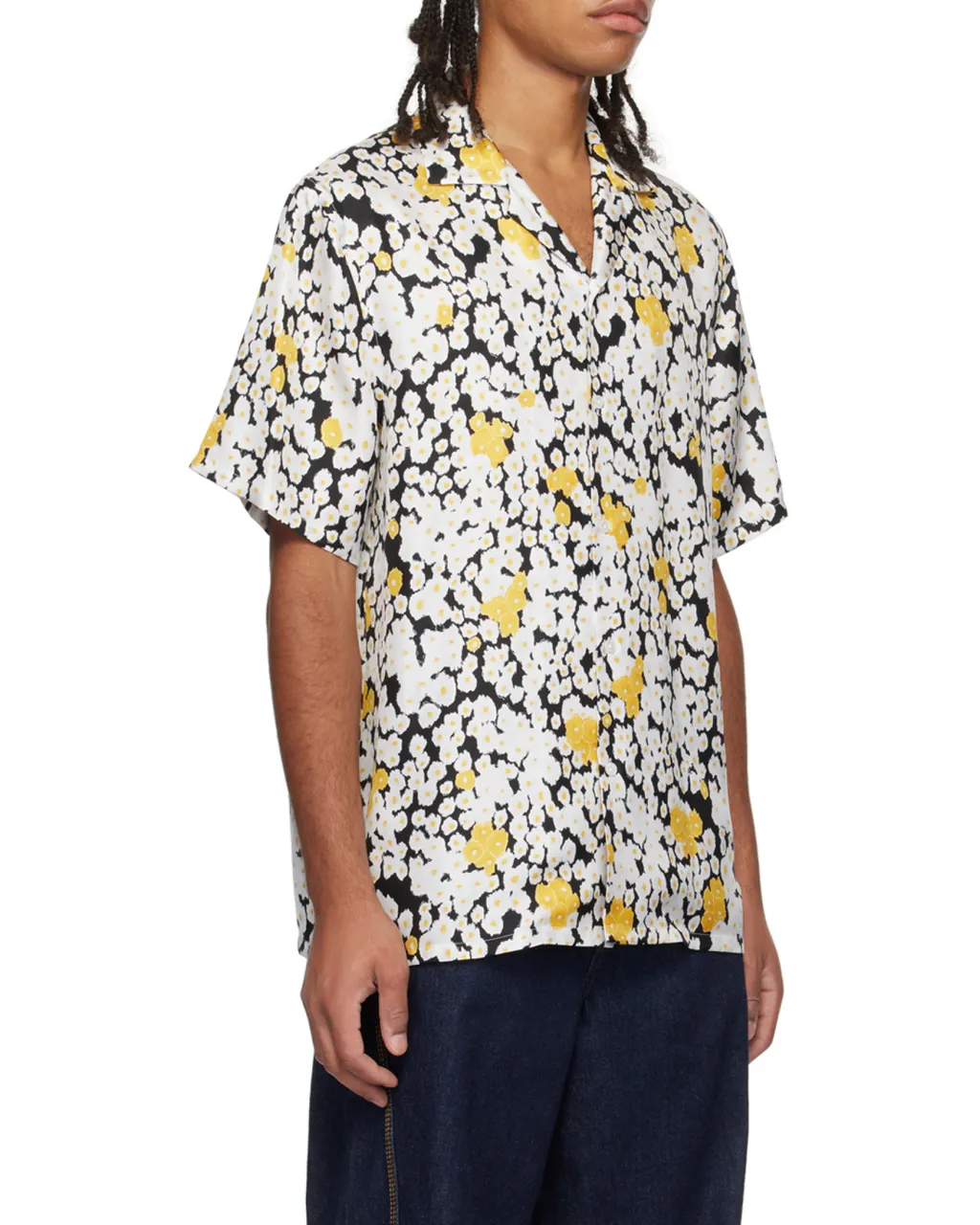 Lanvin Straight Hem Printed Shirt